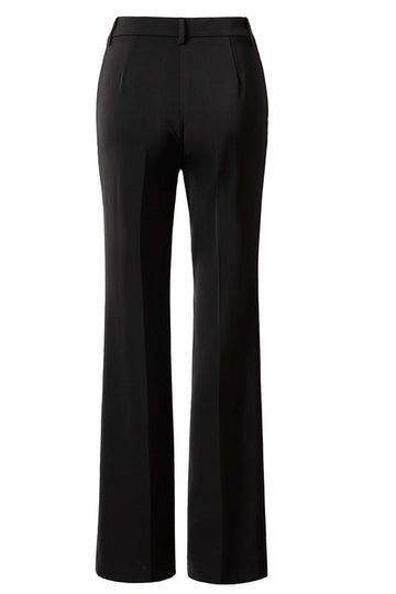 Sort 2-delt Peak revers kvinder formelle jakkesæt